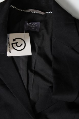 Γυναικείο σακάκι Marks & Spencer, Μέγεθος M, Χρώμα Μαύρο, Τιμή 6,73 €