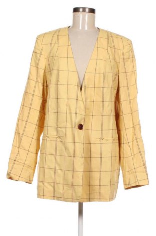 Γυναικείο σακάκι Noa Noa, Μέγεθος XL, Χρώμα Κίτρινο, Τιμή 124,23 €