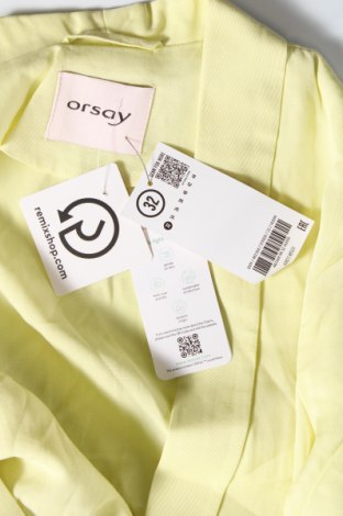 Дамско сако Orsay, Размер XXS, Цвят Жълт, Цена 29,40 лв.
