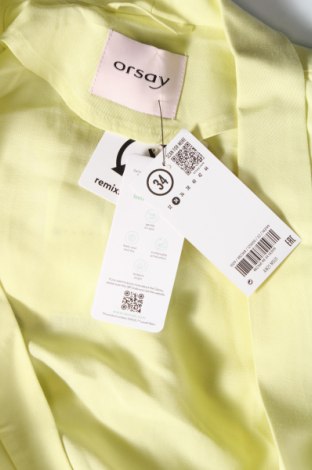 Damen Blazer Orsay, Größe XS, Farbe Gelb, Preis € 13,71