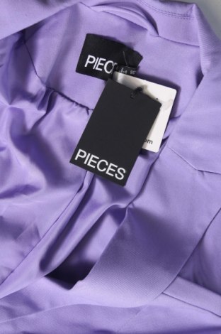 Дамско сако Pieces, Размер S, Цвят Лилав, Цена 82,00 лв.