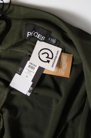 Дамско сако Pieces, Размер XL, Цвят Зелен, Цена 26,24 лв.