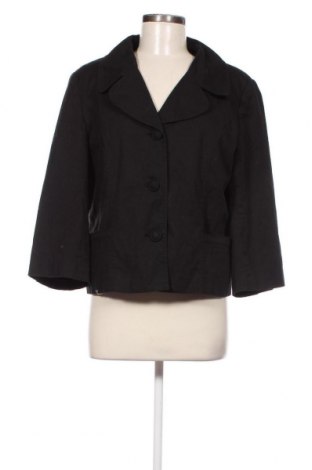 Γυναικείο σακάκι Rafaella, Μέγεθος L, Χρώμα Μαύρο, Τιμή 8,90 €