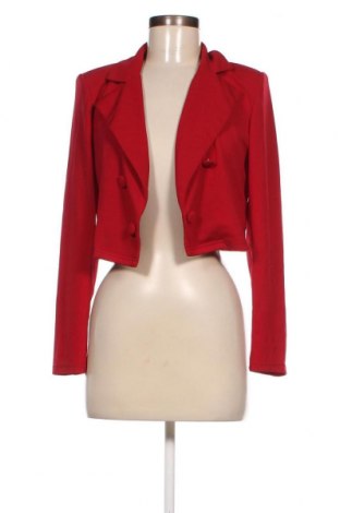 Дамско сако SHEIN, Размер S, Цвят Червен, Цена 17,60 лв.