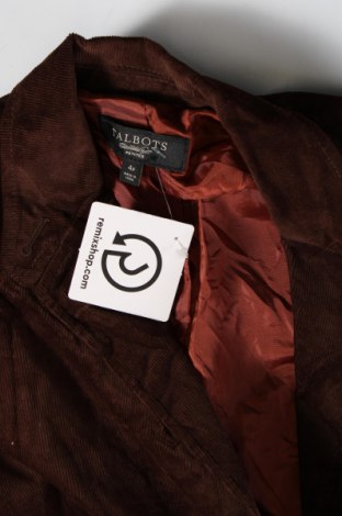 Γυναικείο σακάκι Talbots, Μέγεθος S, Χρώμα Καφέ, Τιμή 7,35 €