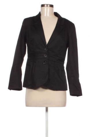 Дамско сако Zara, Размер M, Цвят Черен, Цена 9,52 лв.