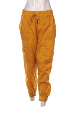 Γυναικείο αθλητικό παντελόνι Zara, Μέγεθος L, Χρώμα Κίτρινο, Τιμή 21,57 €