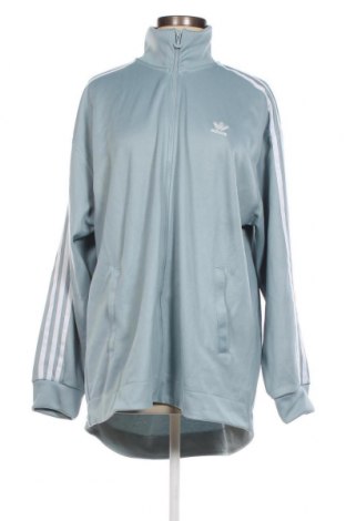 Γυναικεία αθλητική ζακέτα Adidas, Μέγεθος XL, Χρώμα Μπλέ, Τιμή 18,93 €