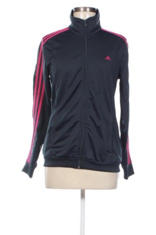Γυναικεία αθλητική ζακέτα Adidas, Μέγεθος M, Χρώμα Μπλέ, Τιμή 18,93 €