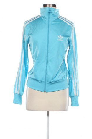 Γυναικεία αθλητική ζακέτα Adidas Originals, Μέγεθος M, Χρώμα Μπλέ, Τιμή 18,93 €