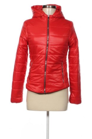 Γυναικείο μπουφάν Bershka, Μέγεθος M, Χρώμα Κόκκινο, Τιμή 35,88 €