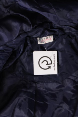 Γυναικείο μπουφάν Casual Clothing, Μέγεθος L, Χρώμα Μπλέ, Τιμή 16,15 €