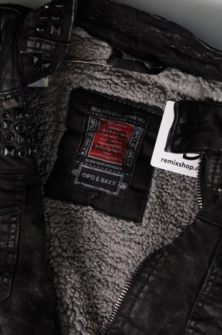 Γυναικείο μπουφάν Cipo & Baxx, Μέγεθος L, Χρώμα Μαύρο, Τιμή 67,77 €