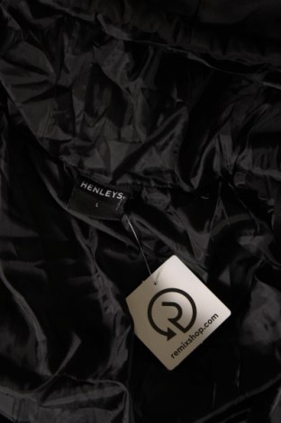 Γυναικείο μπουφάν Henleys, Μέγεθος L, Χρώμα Μαύρο, Τιμή 16,03 €