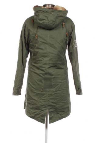 Γυναικείο μπουφάν Miss & Furs, Μέγεθος S, Χρώμα Πράσινο, Τιμή 14,60 €
