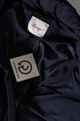Γυναικείο μπουφάν Sheego, Μέγεθος XXL, Χρώμα Μπλέ, Τιμή 9,35 €