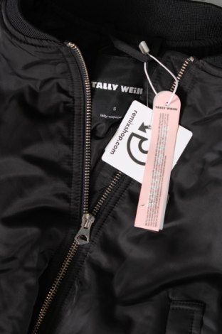 Γυναικείο μπουφάν Tally Weijl, Μέγεθος S, Χρώμα Μαύρο, Τιμή 15,08 €