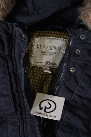 Γυναικείο μπουφάν Tom Tailor, Μέγεθος M, Χρώμα Μπλέ, Τιμή 9,02 €