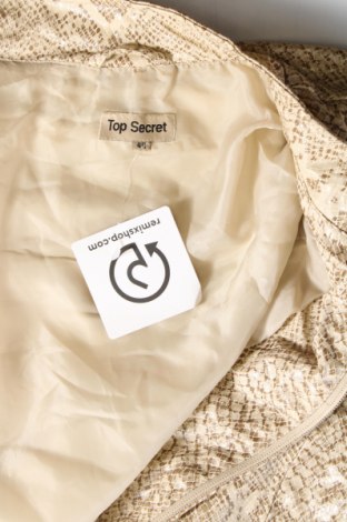 Γυναικείο μπουφάν Top Secret, Μέγεθος M, Χρώμα  Μπέζ, Τιμή 5,05 €