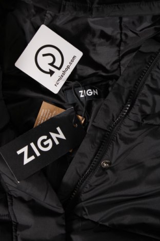 Γυναικείο μπουφάν Zign, Μέγεθος L, Χρώμα Μαύρο, Τιμή 20,75 €