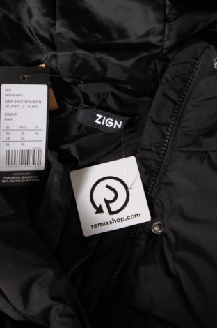 Дамско яке Zign, Размер XL, Цвят Черен, Цена 40,25 лв.