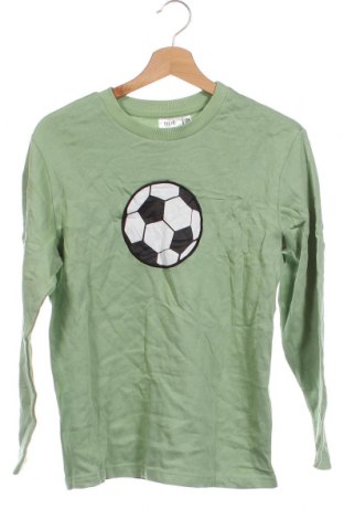 Παιδική μπλούζα Bpc Bonprix Collection, Μέγεθος 11-12y/ 152-158 εκ., Χρώμα Πράσινο, Τιμή 17,32 €
