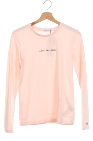 Dziecięca bluzka Calvin Klein Jeans, Rozmiar 15-18y/ 170-176 cm, Kolor Różowy, Cena 142,34 zł