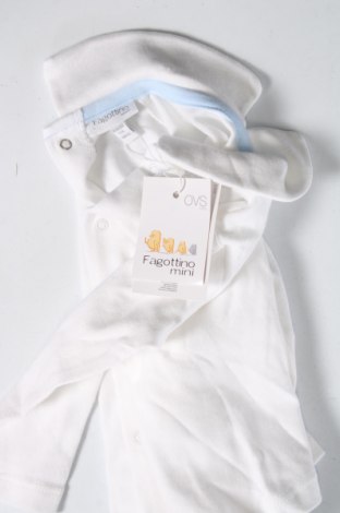 Детска блуза Fagottino By Oviesse, Размер 3-6m/ 62-68 см, Цвят Бял, Цена 19,20 лв.