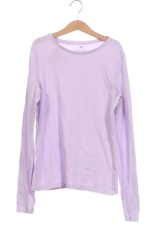 Dziecięca bluzka H&M, Rozmiar 12-13y/ 158-164 cm, Kolor Fioletowy, Cena 16,72 zł