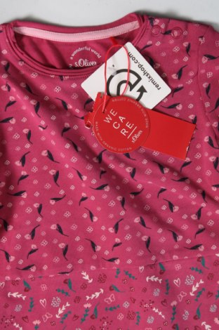 Παιδική μπλούζα S.Oliver, Μέγεθος 18-24m/ 86-98 εκ., Χρώμα Ρόζ , Τιμή 25,26 €