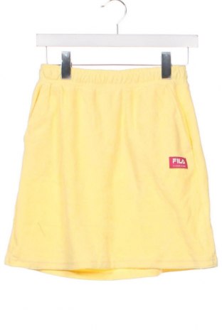 Παιδική φούστα FILA, Μέγεθος 12-13y/ 158-164 εκ., Χρώμα Κίτρινο, Τιμή 15,21 €