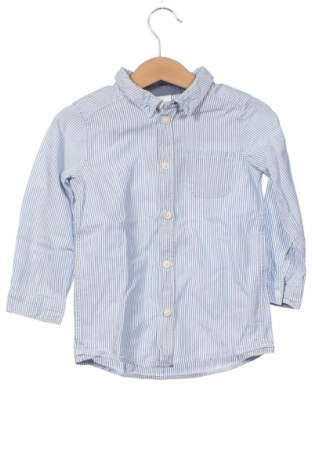 Kinderhemd H&M, Größe 18-24m/ 86-98 cm, Farbe Blau, Preis 8,77 €