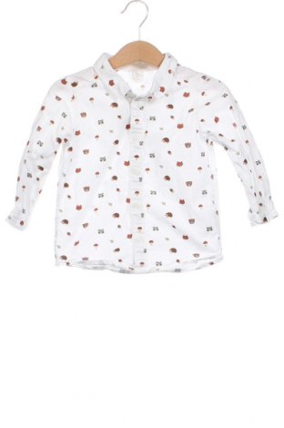 Детска риза H&M, Размер 12-18m/ 80-86 см, Цвят Бял, Цена 11,72 лв.