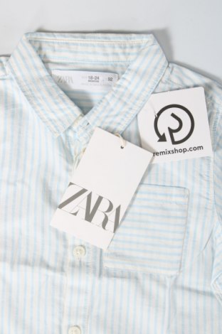 Παιδικό πουκάμισο Zara, Μέγεθος 18-24m/ 86-98 εκ., Χρώμα Μπλέ, Τιμή 12,03 €
