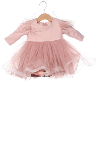 Dětské šaty , Velikost 2-3m/ 56-62 cm, Barva Růžová, Cena  343,00 Kč