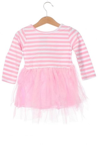Детска рокля, Размер 9-12m/ 74-80 см, Цвят Розов, Цена 15,75 лв.