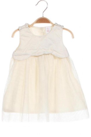 Детска рокля Baby Club, Размер 9-12m/ 74-80 см, Цвят Бежов, Цена 18,82 лв.