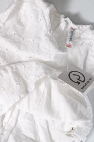 Kinderkleid Coccodrillo, Größe 9-12m/ 74-80 cm, Farbe Weiß, Preis 7,91 €