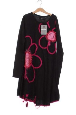 Детска рокля Desigual, Размер 12-13y/ 158-164 см, Цвят Черен, Цена 91,74 лв.