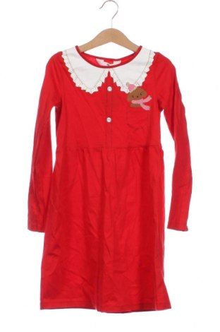 Kinderkleid H&M, Größe 6-7y/ 122-128 cm, Farbe Rot, Preis 7,37 €