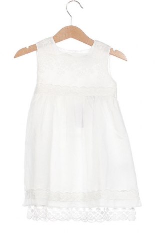 Детска рокля Happy Girls By Eisend, Размер 9-12m/ 74-80 см, Цвят Бял, Цена 31,85 лв.