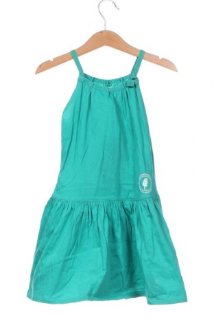 Детска рокля Okaidi, Размер 4-5y/ 110-116 см, Цвят Зелен, Цена 13,65 лв.