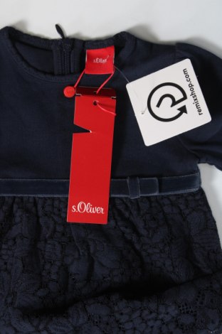 Παιδικό φόρεμα S.Oliver, Μέγεθος 2-3m/ 56-62 εκ., Χρώμα Μπλέ, Τιμή 35,57 €