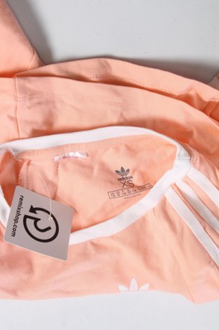 Dziecięca sportowa bluzka Adidas Originals, Rozmiar 6-7y/ 122-128 cm, Kolor Pomarańczowy, Cena 84,06 zł