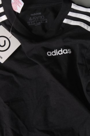 Παιδικό μπλουζάκι Adidas, Μέγεθος 4-5y/ 110-116 εκ., Χρώμα Μαύρο, Τιμή 16,37 €