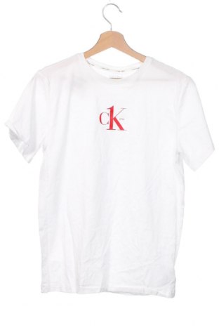 Kinder T-Shirt Calvin Klein, Größe 13-14y/ 164-168 cm, Farbe Weiß, Preis 32,01 €