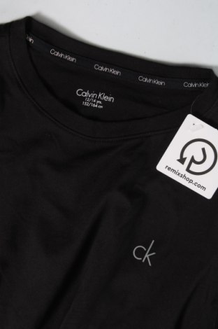 Kinder T-Shirt Calvin Klein, Größe 12-13y/ 158-164 cm, Farbe Schwarz, Preis 28,04 €