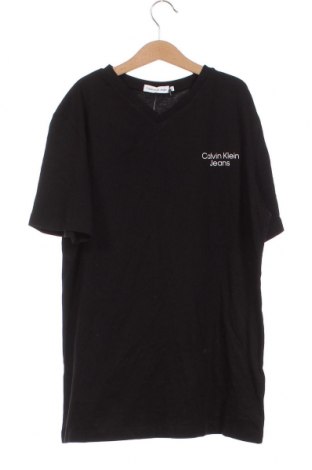 Παιδικό μπλουζάκι Calvin Klein Jeans, Μέγεθος 15-18y/ 170-176 εκ., Χρώμα Μαύρο, Τιμή 19,18 €