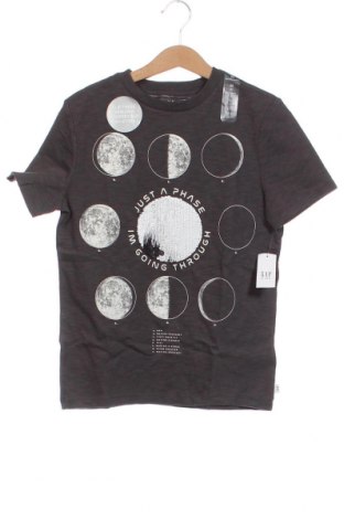 Kinder T-Shirt Gap Kids, Größe 7-8y/ 128-134 cm, Farbe Grau, Preis 15,98 €