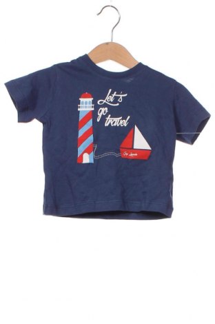 Kinder T-Shirt Guy Laroche, Größe 9-12m/ 74-80 cm, Farbe Blau, Preis 7,80 €